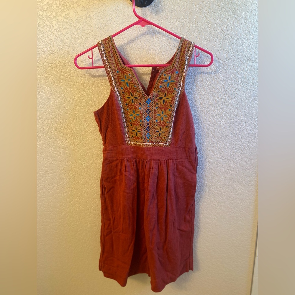 Lucky Brand Brick colored dress